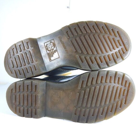 Dr. Martens Women's Pascal 1460 US 7 Ice Metallic Leather Lace Up Combat Boots - Picture 10 of 11